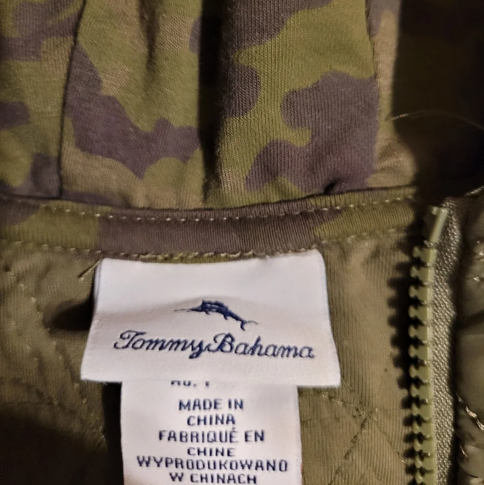 Tommy Bahama Boy's 18M Camo Jacket & Tee NEW
